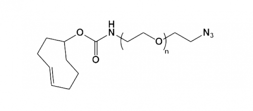 TCO-PEG-N3 反式环辛烯-聚乙二醇-叠氮(图1)