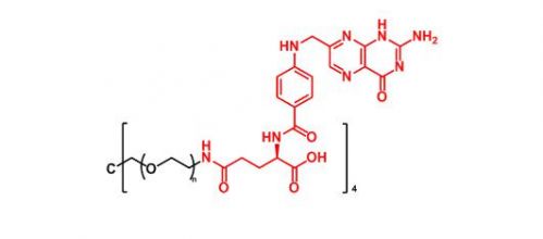 四臂聚乙二醇叶酸 4ARM-PEG-Folate(图1)