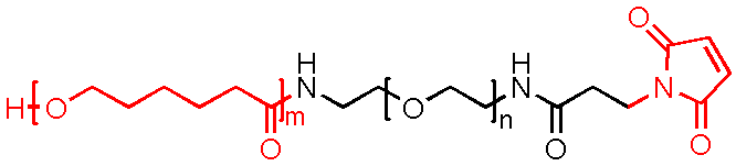 Poly(ε-caprolactone)-PEG-Maleimide，PCL-PEG-MAL