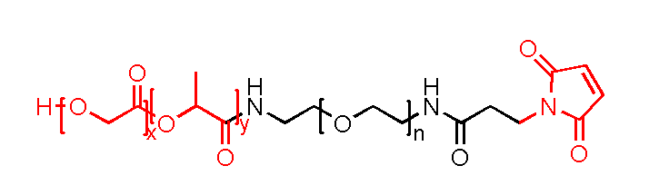 Poly(lactide-co-glycolide)-PEG-Maleimide，PLGA-PEG-MAL